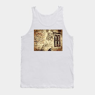 Vintage textured wall in Rufisque, Senegal Tank Top